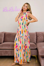 Paint The Town Maxi Dress