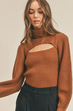 Apple Cider Sips Cut Out Sweater FINAL SALE