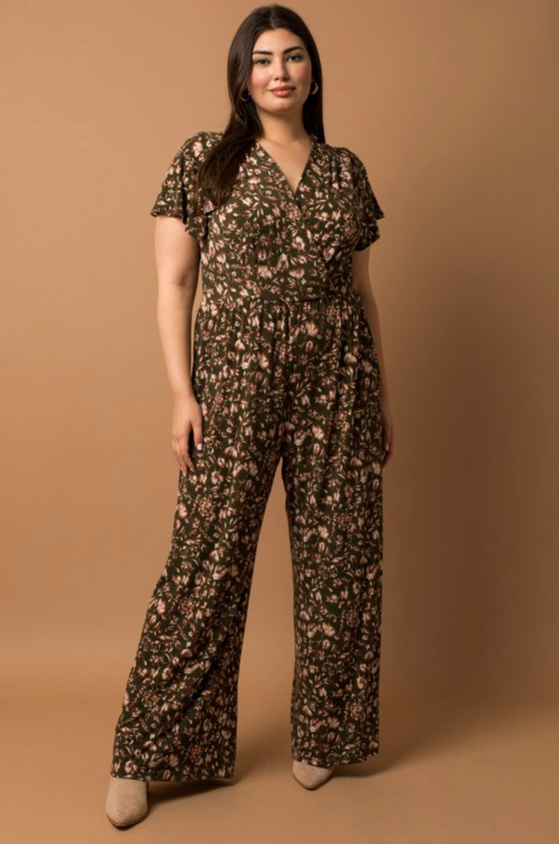 Fall Blooms Jumpsuit