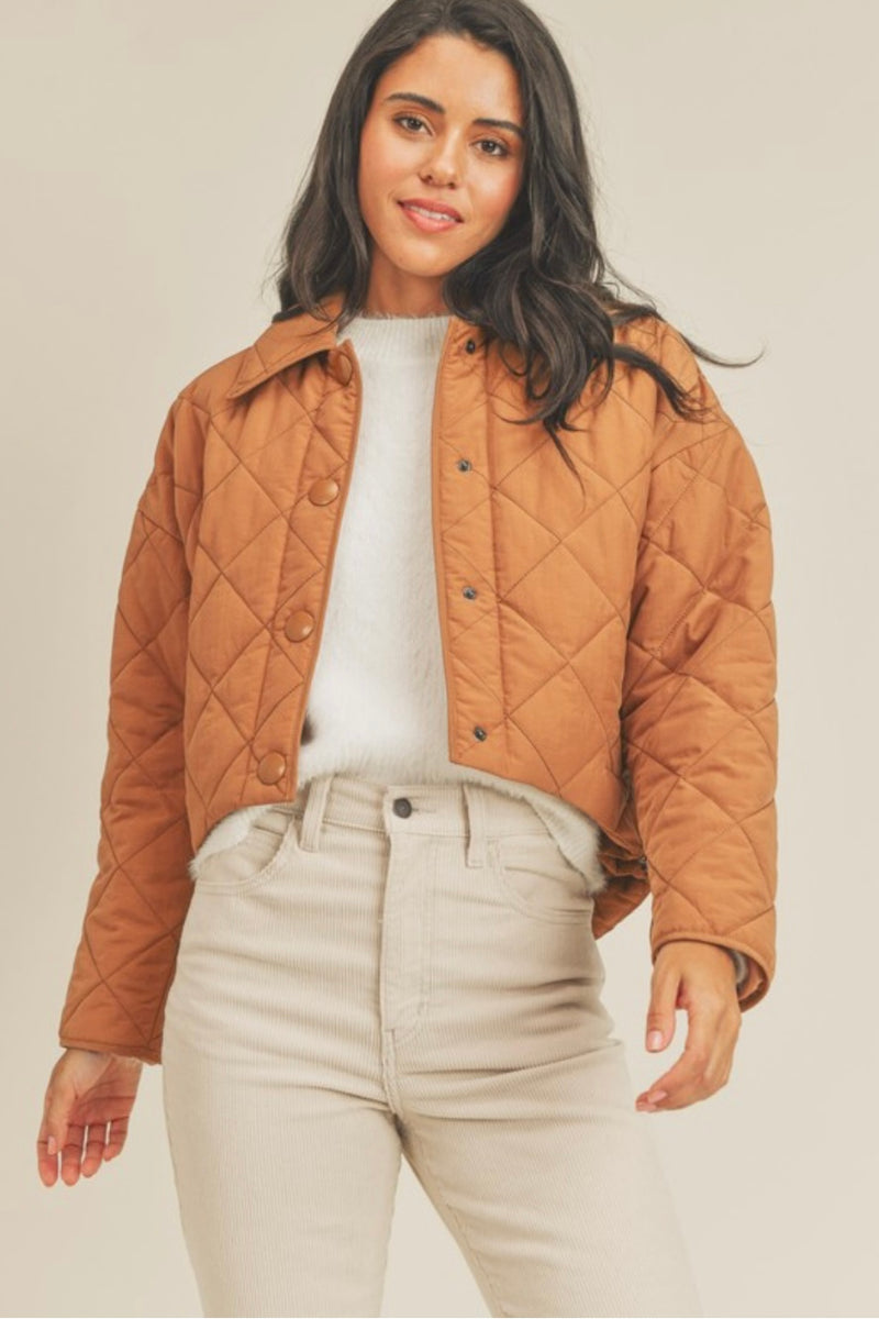 Weekends In Whistler Cropped Jacket - FINAL SALE