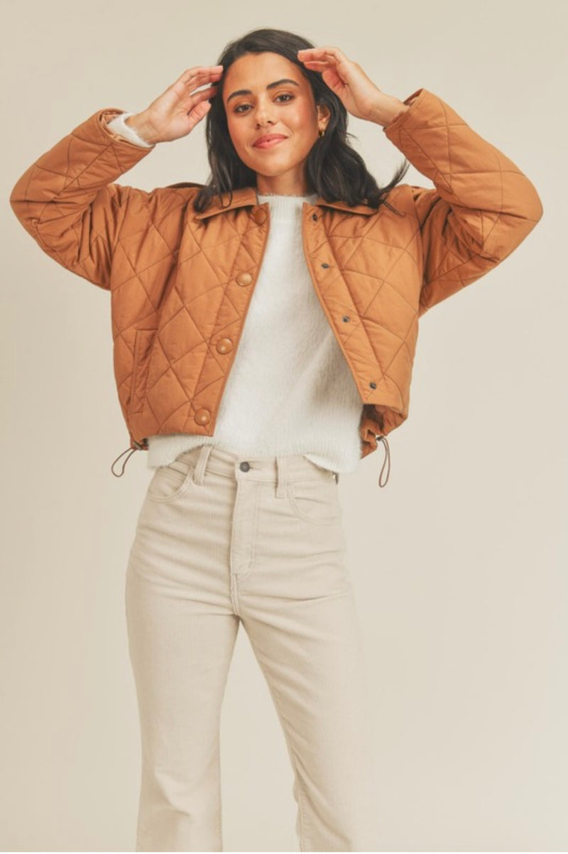 Weekends In Whistler Cropped Jacket - FINAL SALE