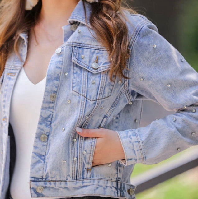 Dare To Dazzle Denim Jacket