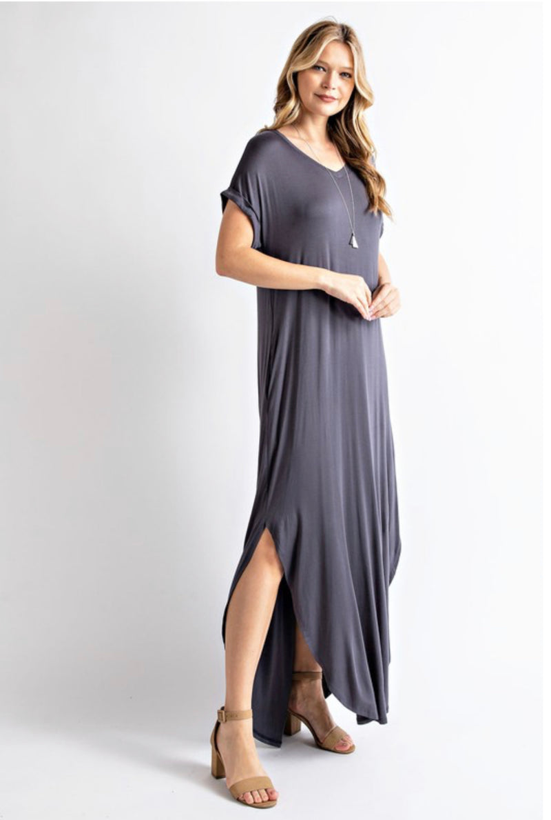 Comfy Days Maxi | Charcoal