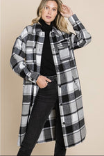 Autumn Elegance Long Flannel - FINAL SALE