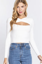 Divine Darling Cut Out Sweater