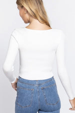 Divine Darling Cut Out Sweater